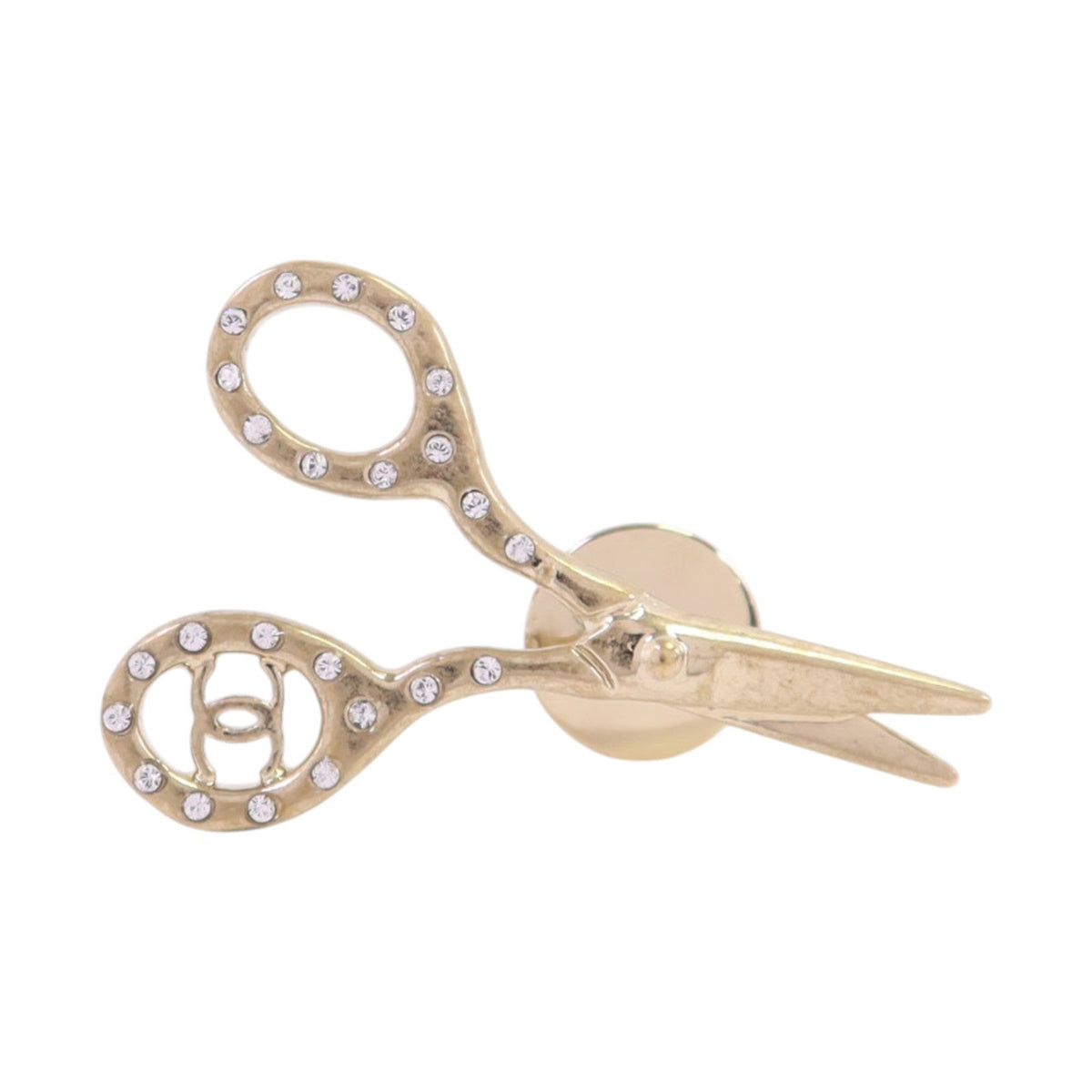 Chanel CC Brooch · Strass