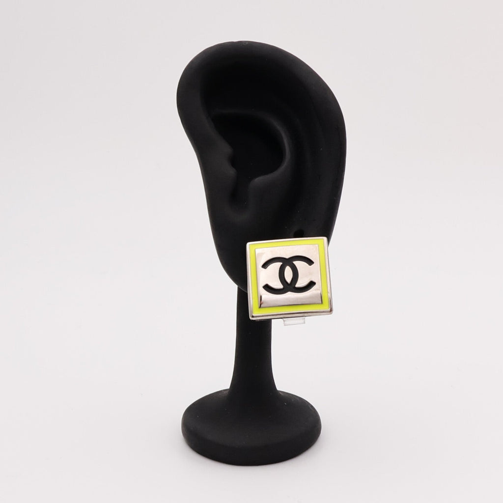 CHANEL CC Earrings · Multicolor Metal