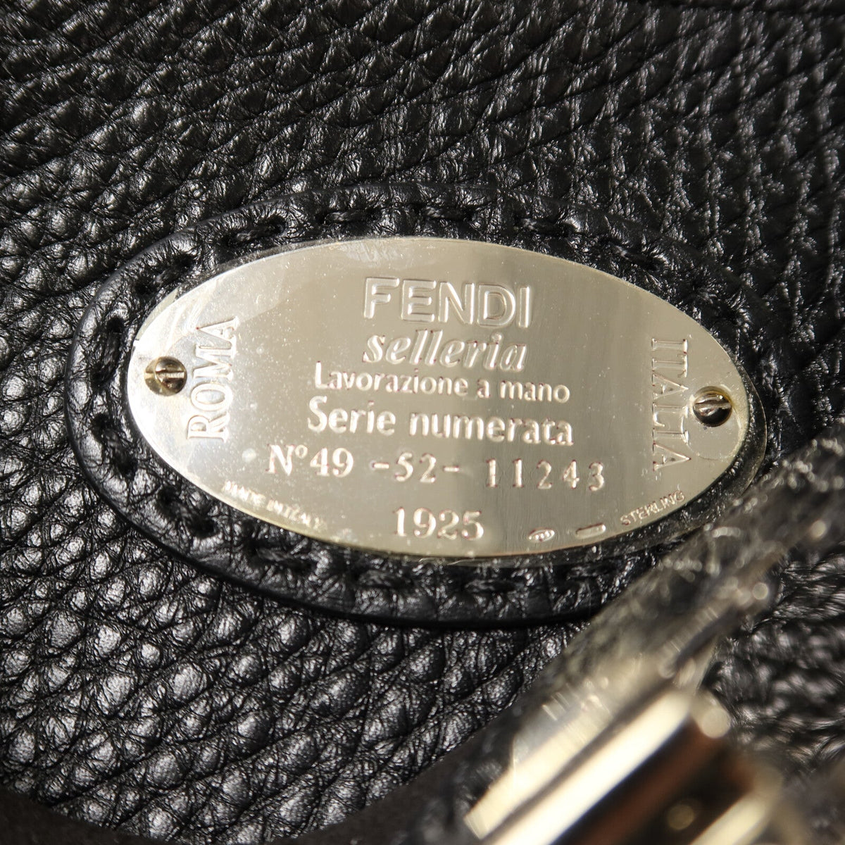 Fendi Peekaboo Utility · Calfskin