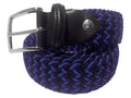Woven Stretch Belt Blue/Navy