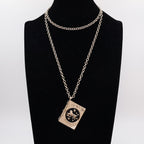CHANEL CC Long Necklace · Metal