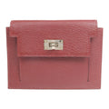 Hermès Kelly Pocket Compact · Chèvre · Rouge H