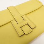 Hermès Jige Duo · Veau Swift · Jaune Naples