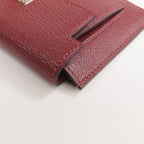 Hermès Kelly Pocket Compact · Chèvre · Rouge H