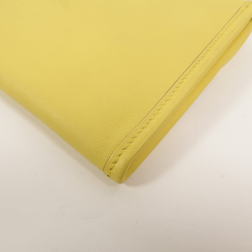 Hermès Jige Duo · Veau Swift · Jaune Naples