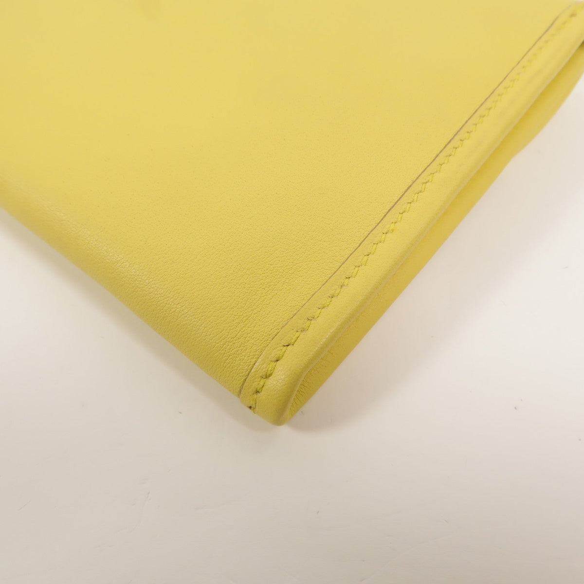 Hermès Jige Duo · Veau Swift · Jaune Naples