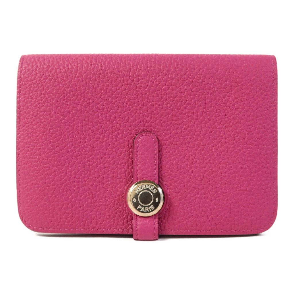 Hermès Dogon Compact Wallet · Evercolor