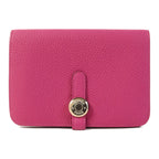 Hermès Dogon Compact Wallet · Evercolor