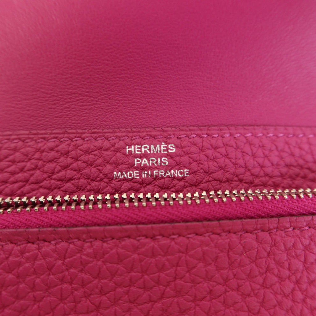 Hermès Dogon Compact Wallet · Evercolor