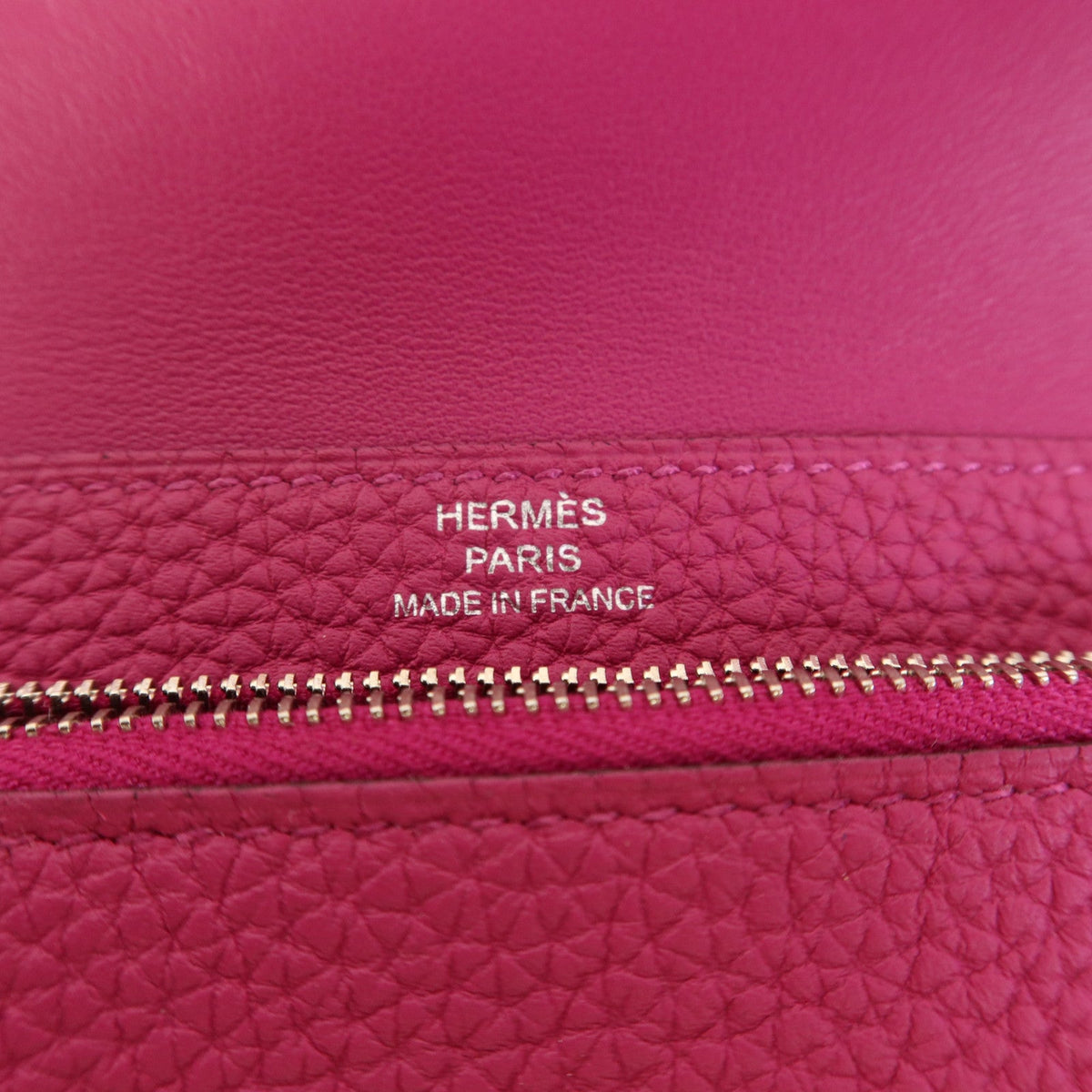 Hermès Dogon Compact Wallet · Evercolor