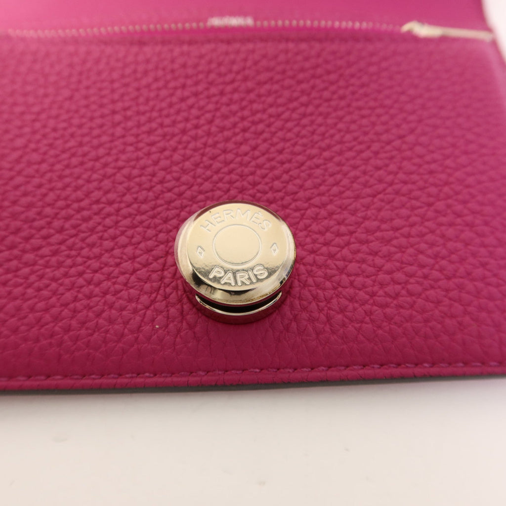 Hermès Dogon Compact Wallet · Evercolor