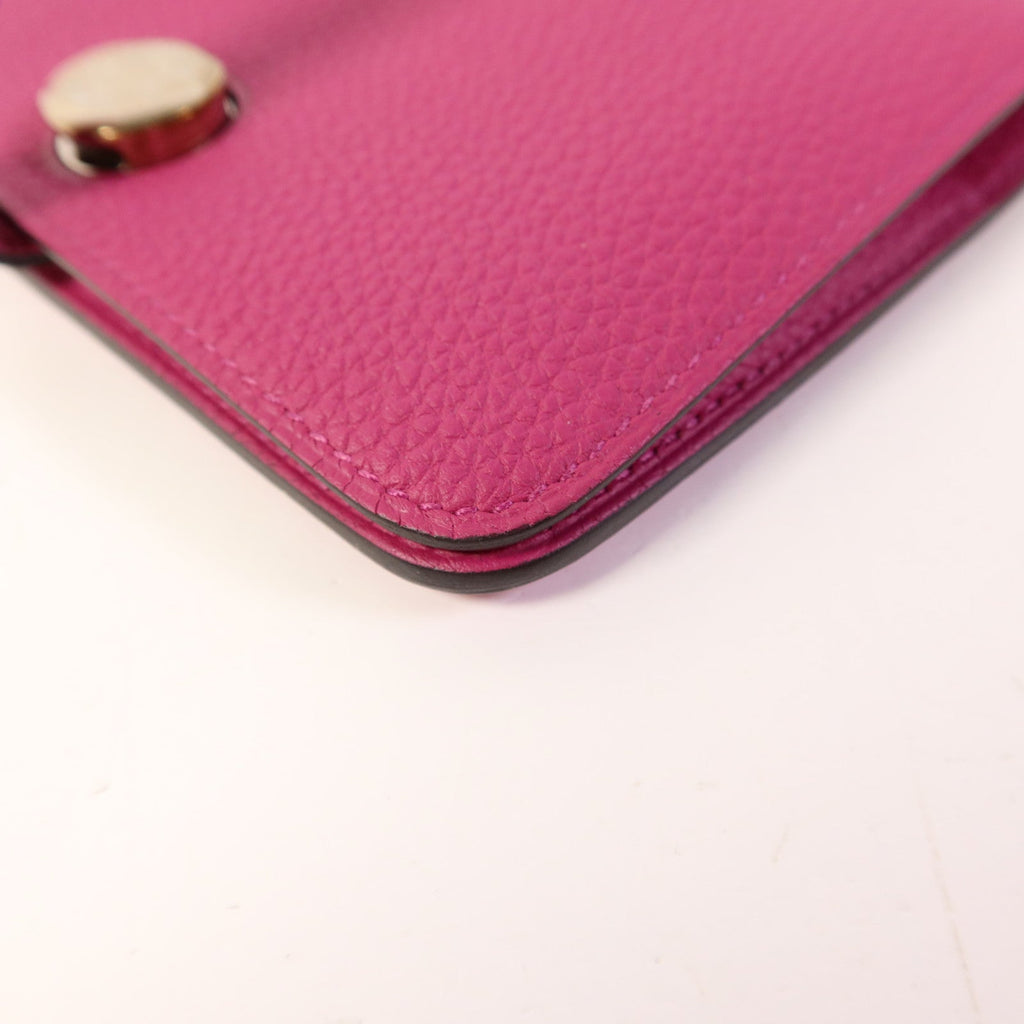 Hermès Dogon Compact Wallet · Evercolor