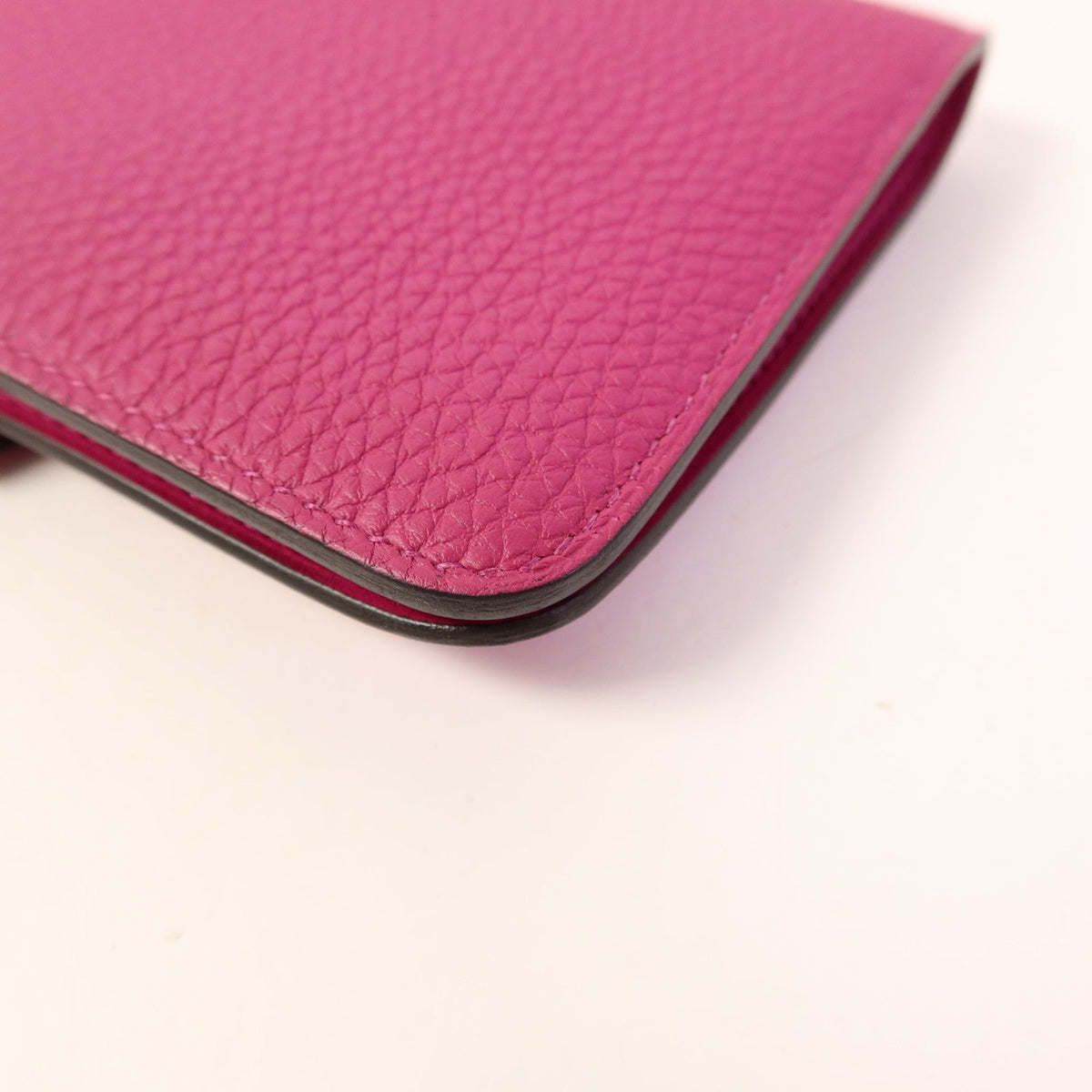 Hermès Dogon Compact Wallet · Evercolor