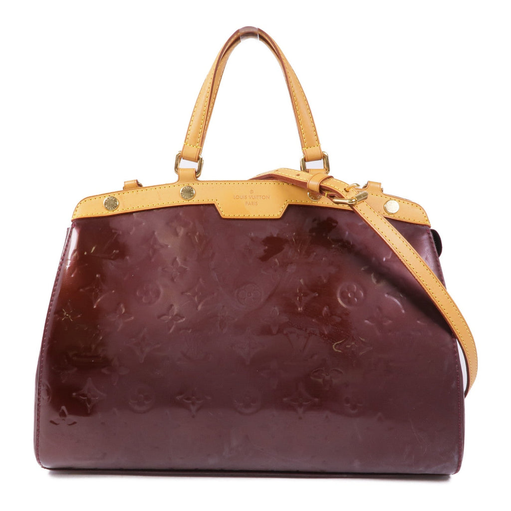 Louis Vuitton Brea MM · Monogram Vernis