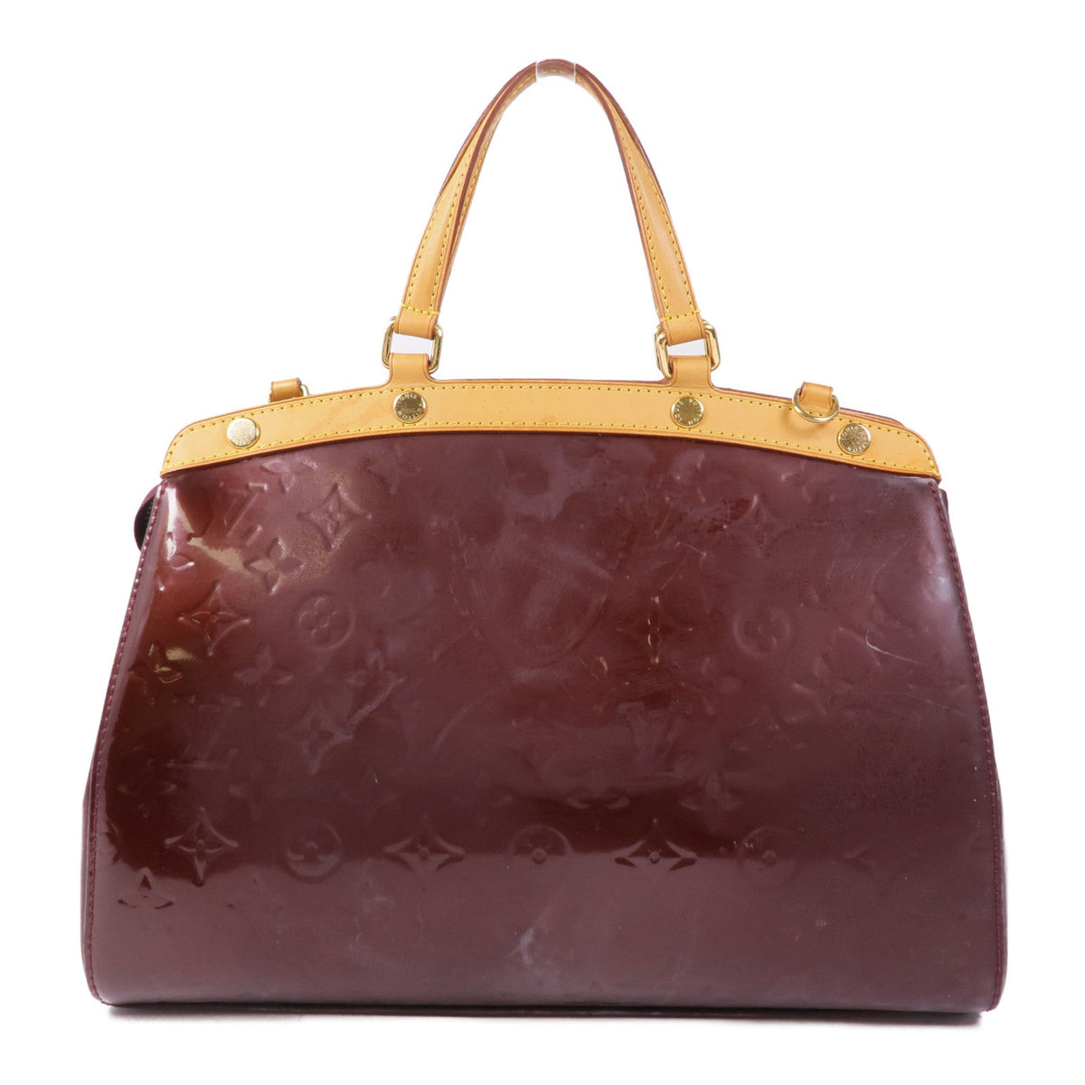 Louis Vuitton Brea MM · Monogram Vernis
