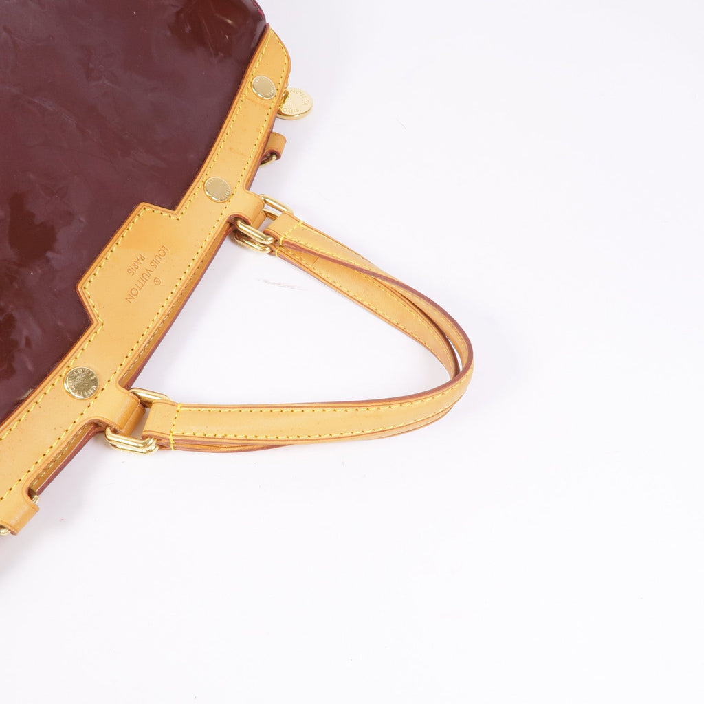 Louis Vuitton Brea MM · Monogram Vernis