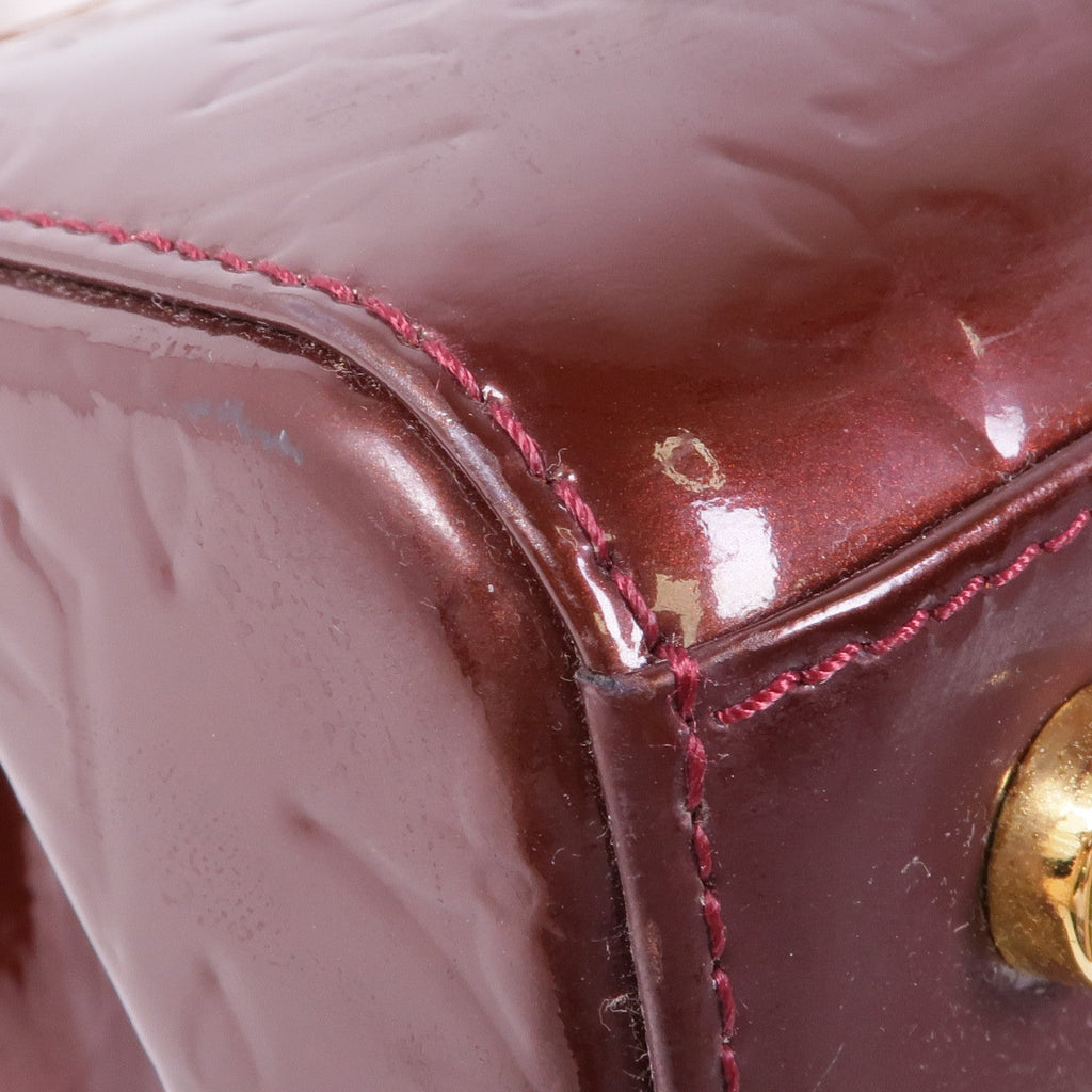 Louis Vuitton Brea MM · Monogram Vernis