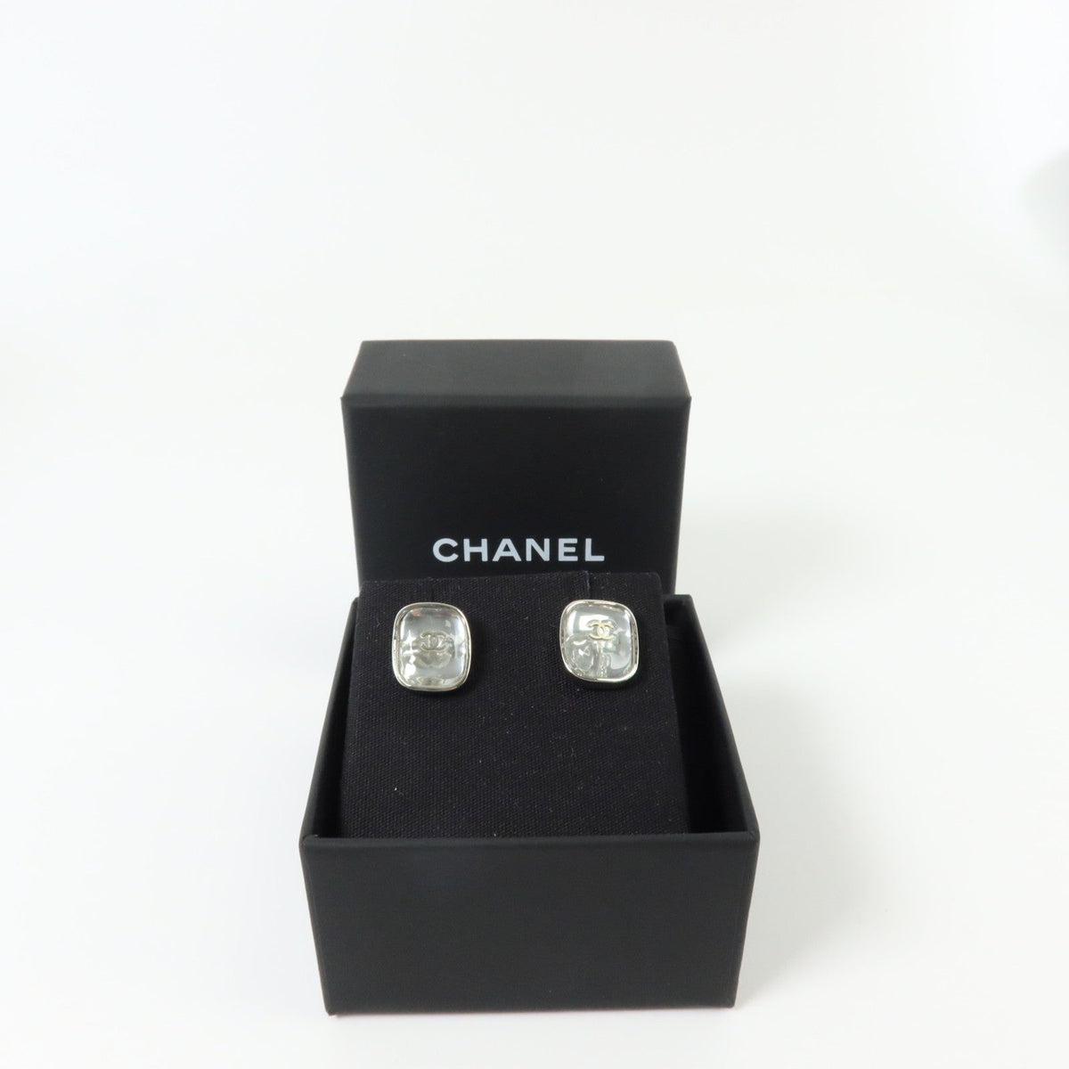 Chanel CC Earrings · PVC