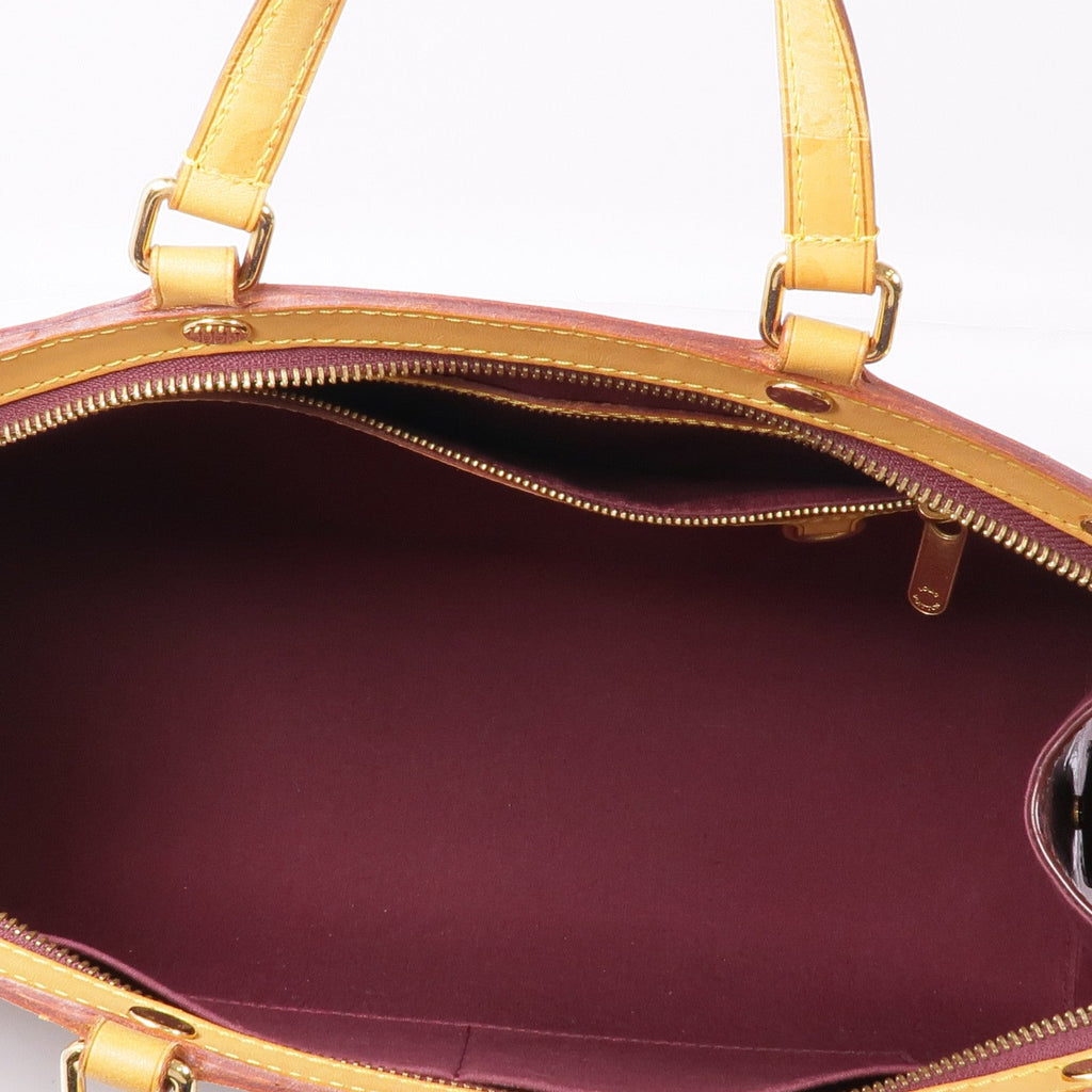 Louis Vuitton Brea MM · Monogram Vernis