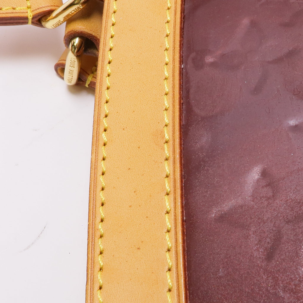 Louis Vuitton Brea MM · Monogram Vernis