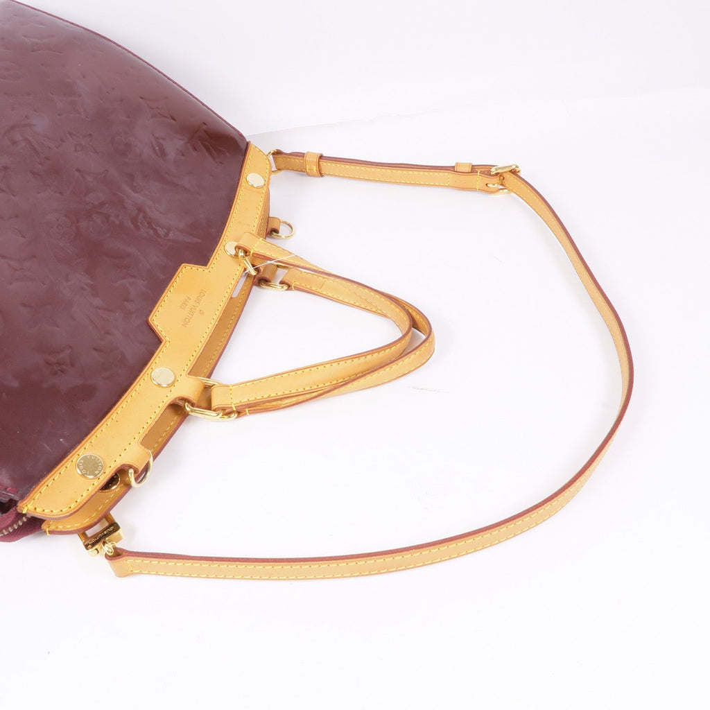 Louis Vuitton Brea MM · Monogram Vernis