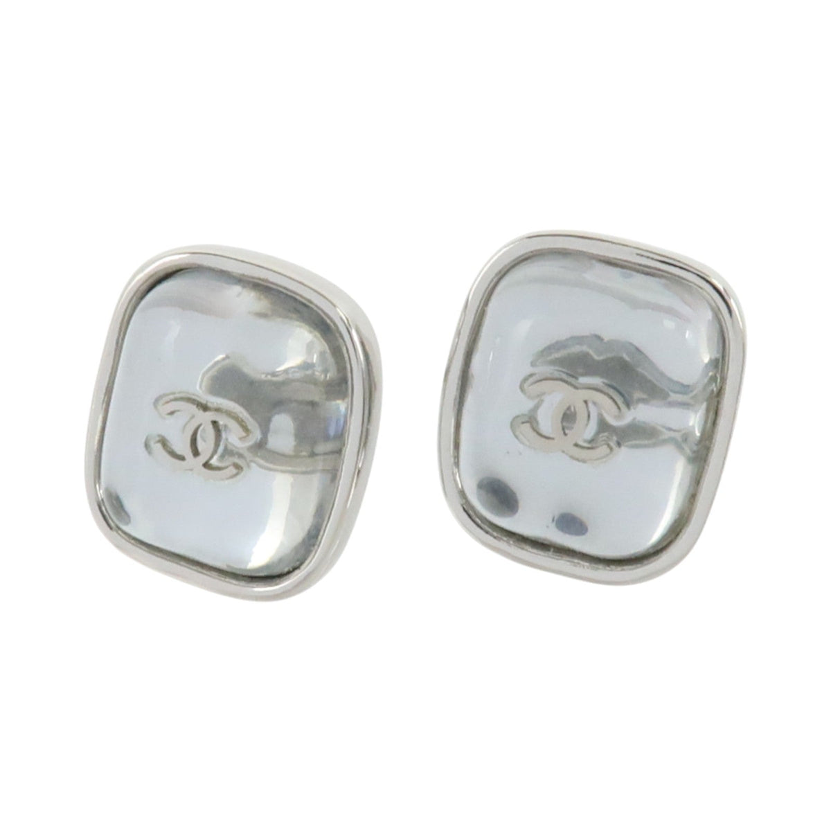 Chanel CC Earrings · PVC