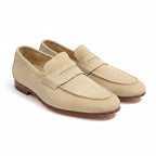 Andrea Ventura Suede Short Penny Loafers