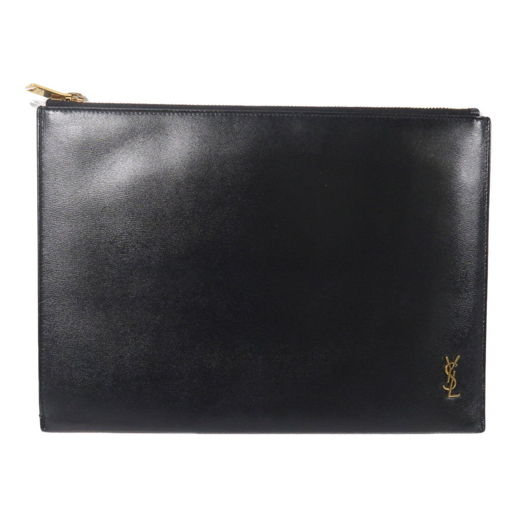Saint Laurent Monogram · Calfskin Pouch
