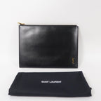 Saint Laurent Monogram · Calfskin Pouch