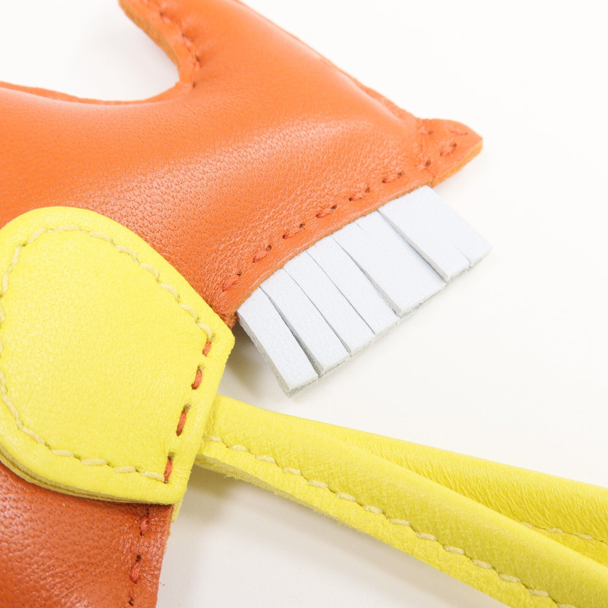 Hermès Rodeo PM · Milo Leather Charm