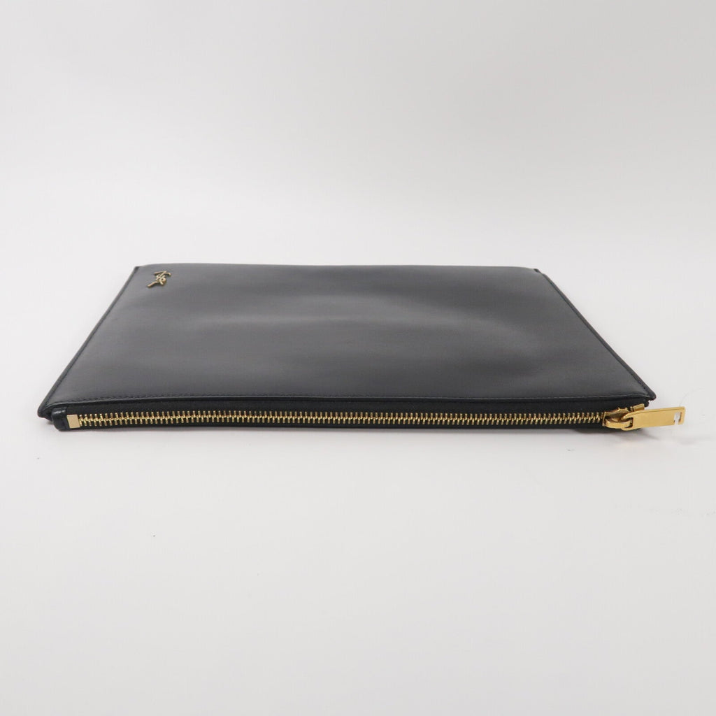 Saint Laurent Monogram · Calfskin Pouch