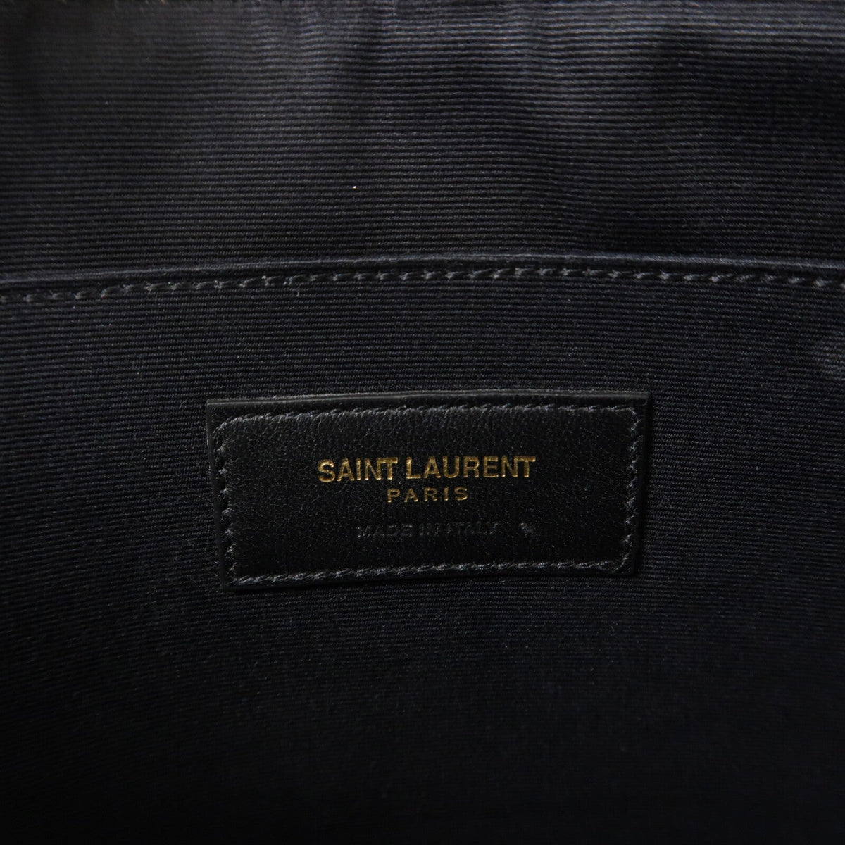 Saint Laurent Monogram · Calfskin Pouch