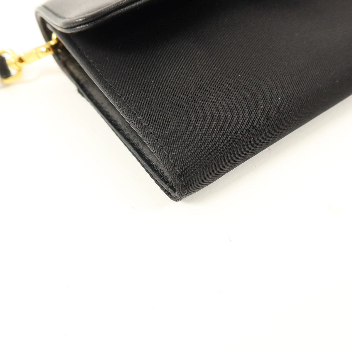 Prada · Calfskin & Nylon Pouch Wallet
