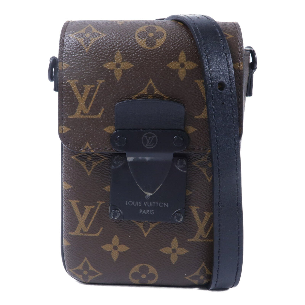 Louis Vuitton S-Lock · Monogram Macassar