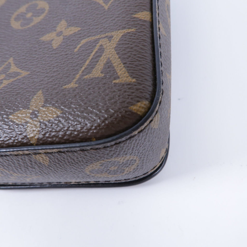 Louis Vuitton S-Lock · Monogram Macassar