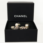 CHANEL CC Earrings · Enamel · PVC
