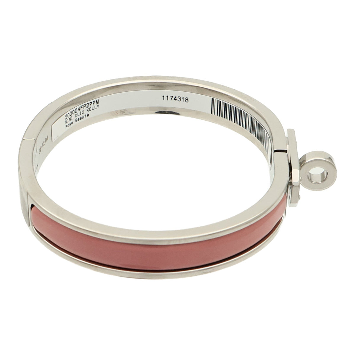 Hermès Clic Kelly · Enamel · Rose Beauté