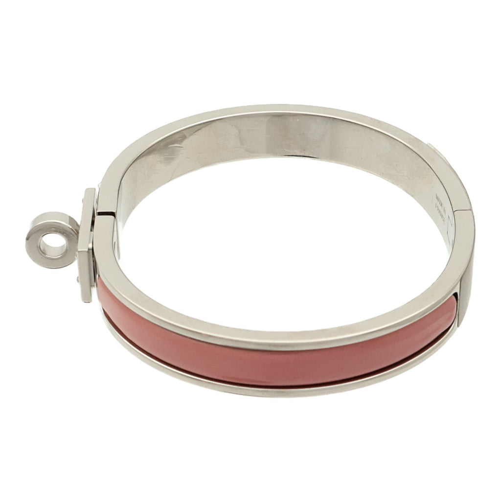 Hermès Clic Kelly · Enamel · Rose Beauté