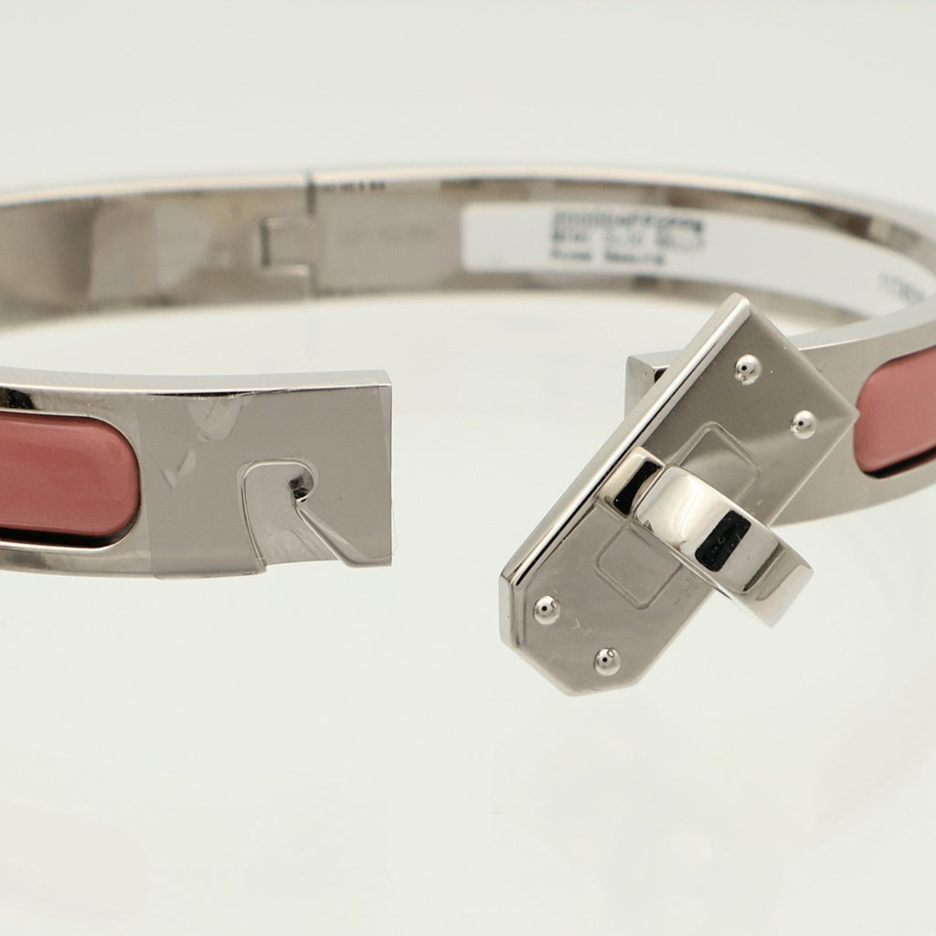 Hermès Clic Kelly · Enamel · Rose Beauté