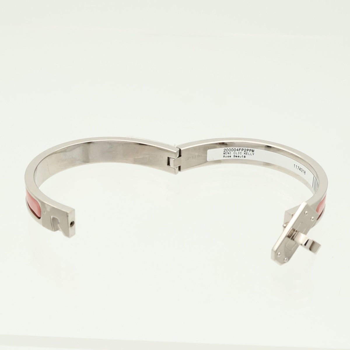 Hermès Clic Kelly · Enamel · Rose Beauté