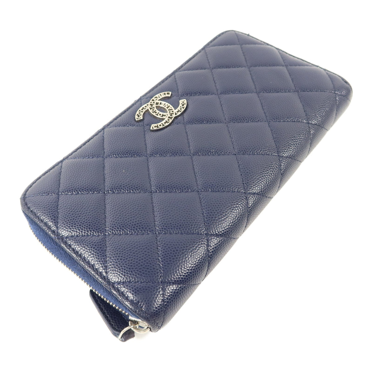 Chanel CC · Calfskin Long Wallet