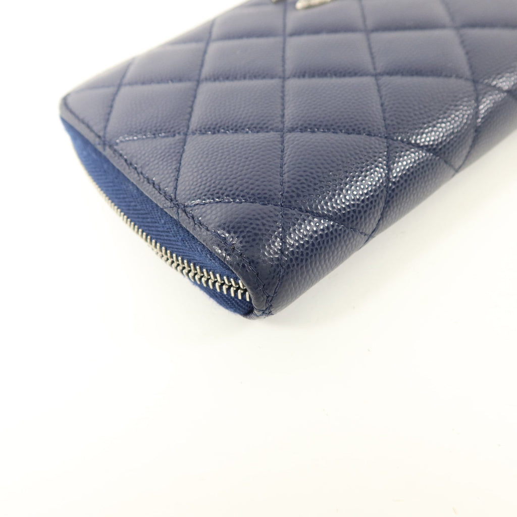 Chanel CC · Calfskin Long Wallet