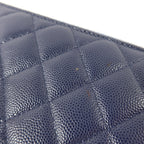 Chanel CC · Calfskin Long Wallet