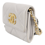Chanel 19 · Lambskin Chain Coin Purse