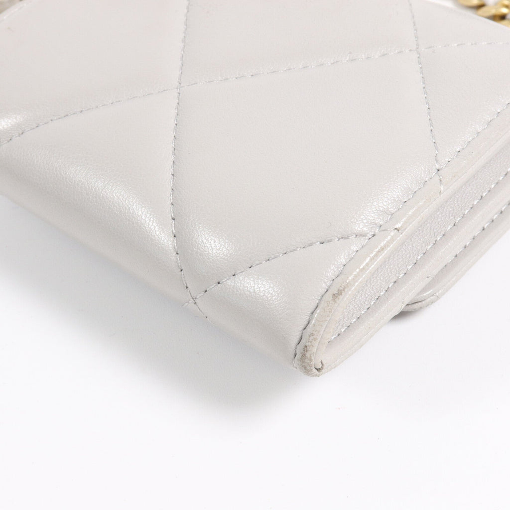 Chanel 19 · Lambskin Chain Coin Purse