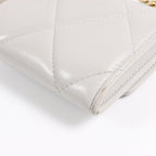 Chanel 19 · Lambskin Chain Coin Purse