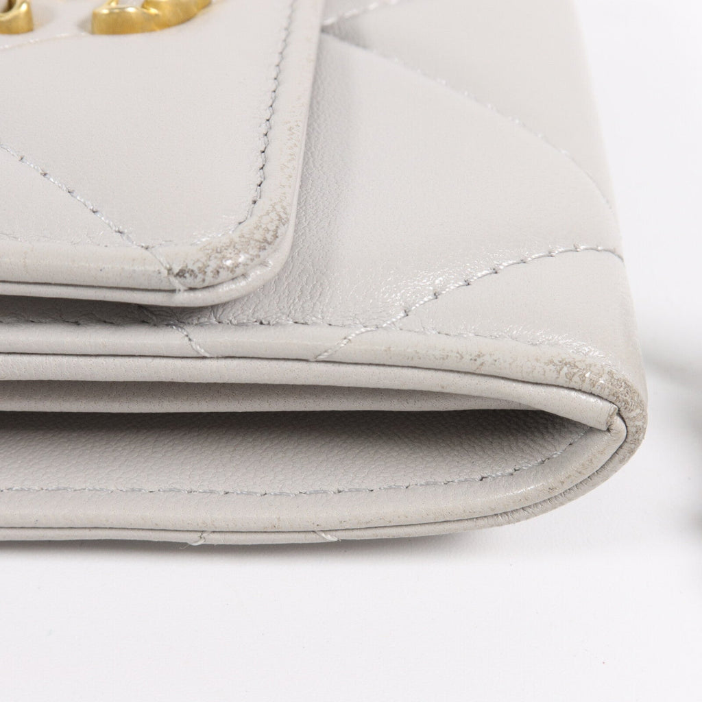 Chanel 19 · Lambskin Chain Coin Purse