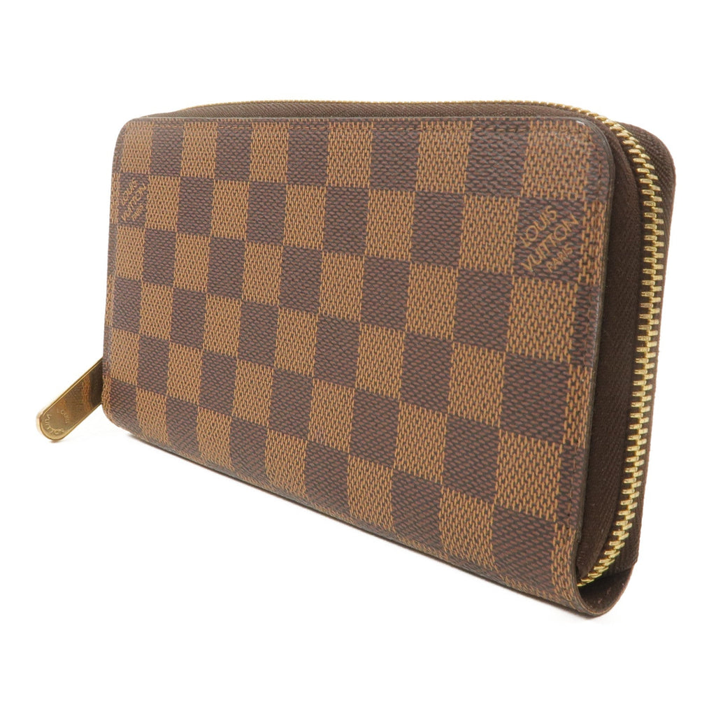 Louis Vuitton · Damier Ebene · Long Wallet