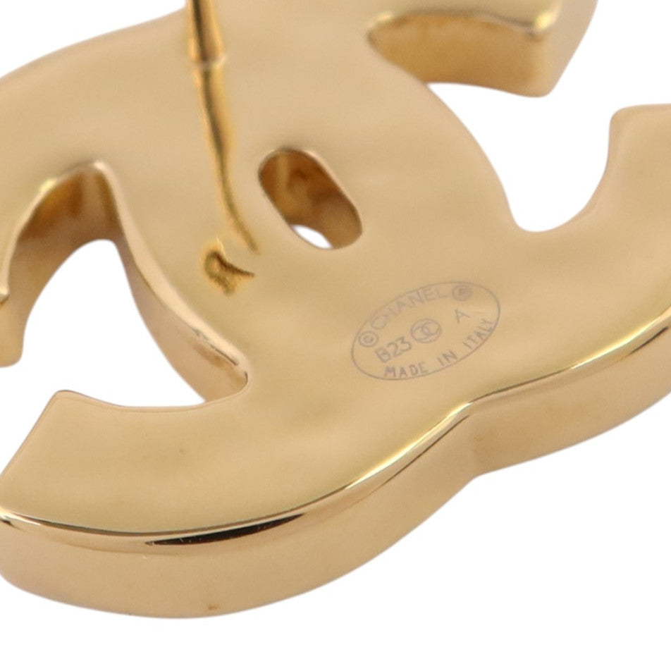 Chanel CC Enamel Earrings