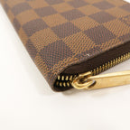 Louis Vuitton · Damier Ebene · Long Wallet